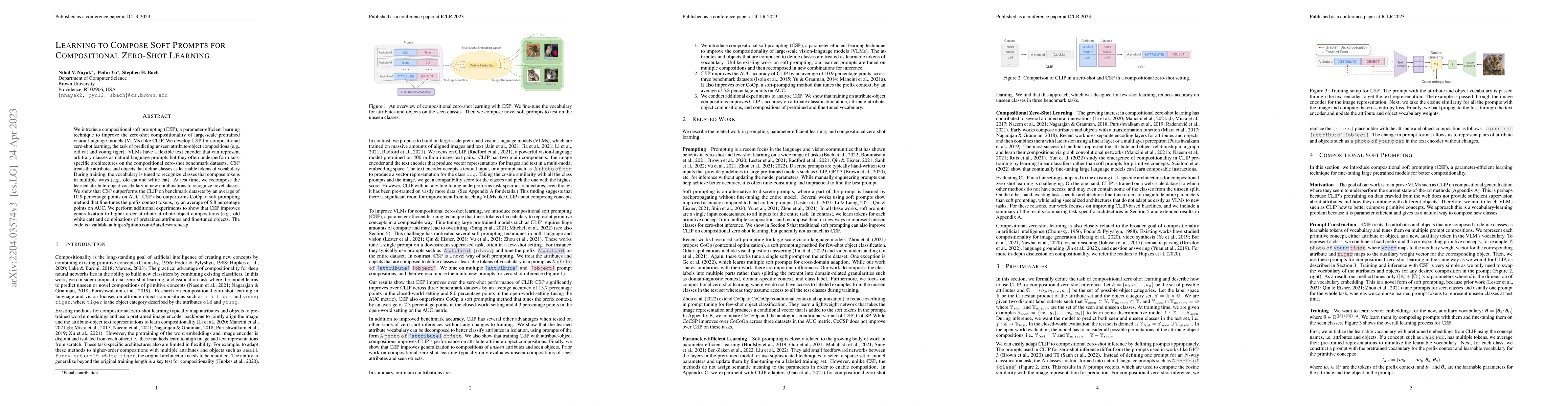 Thumbnail for Learning to Compose Soft Prompts for Compositional Zero-Shot Learning