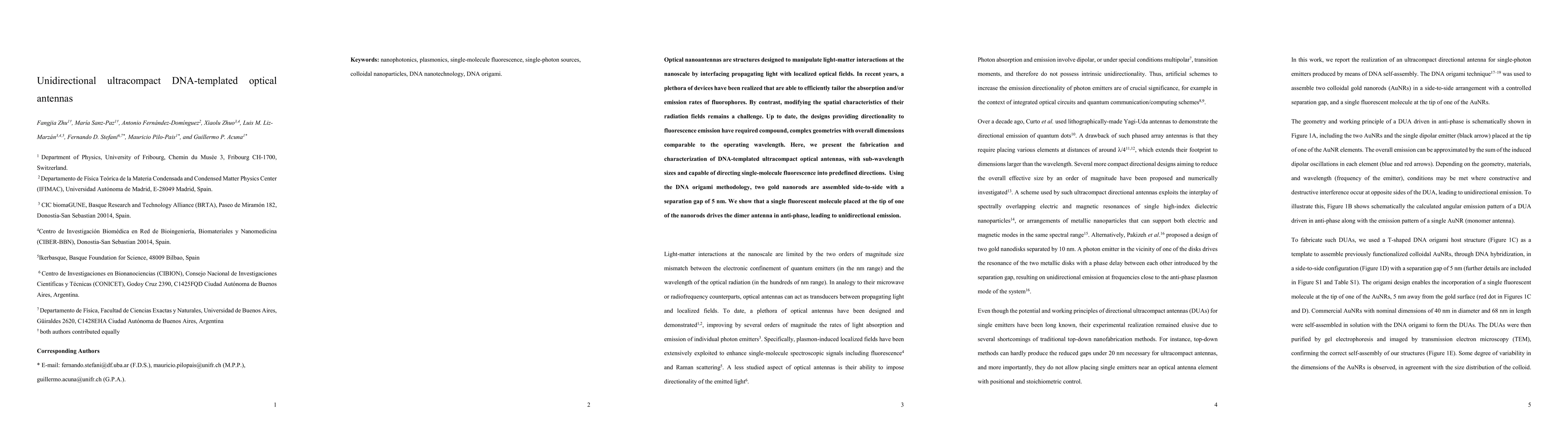 Thumbnail for Unidirectional ultracompact DNA-templated optical antennas