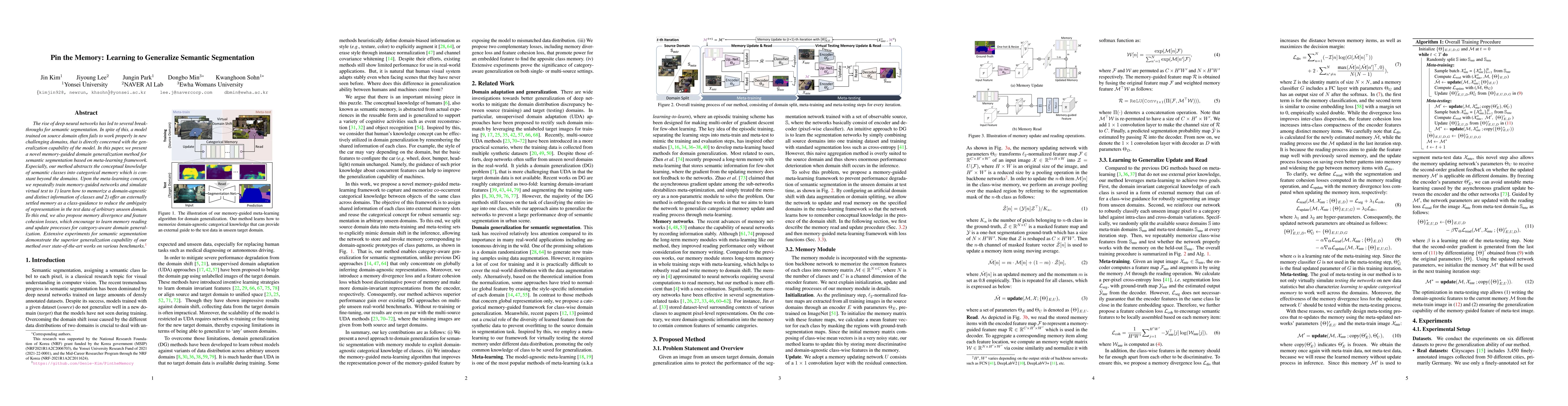 Thumbnail for Pin the Memory: Learning to Generalize Semantic Segmentation