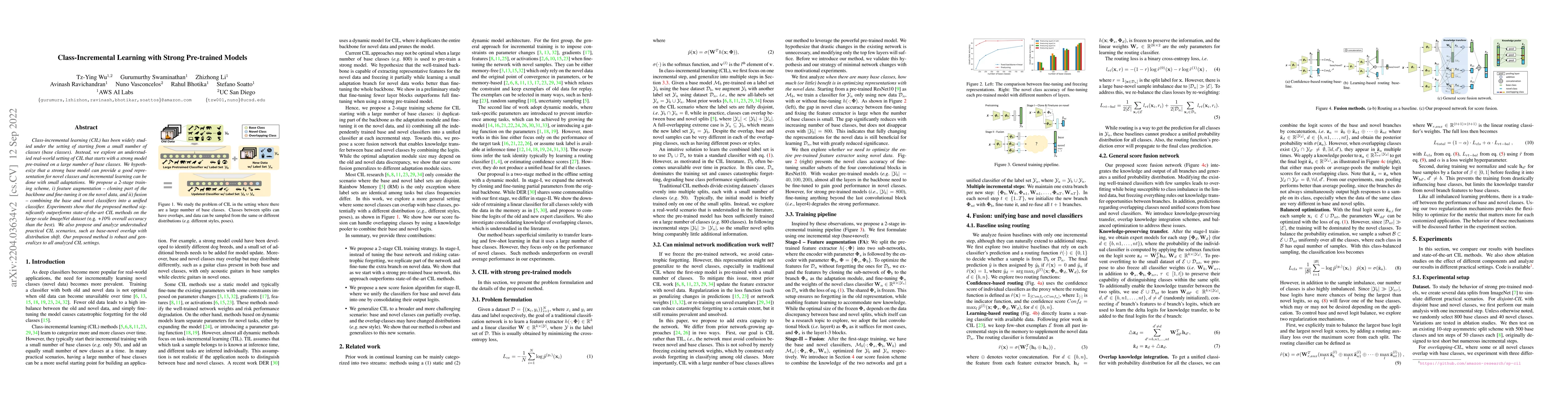 Thumbnail for Class-Incremental Learning with Strong Pre-trained Models