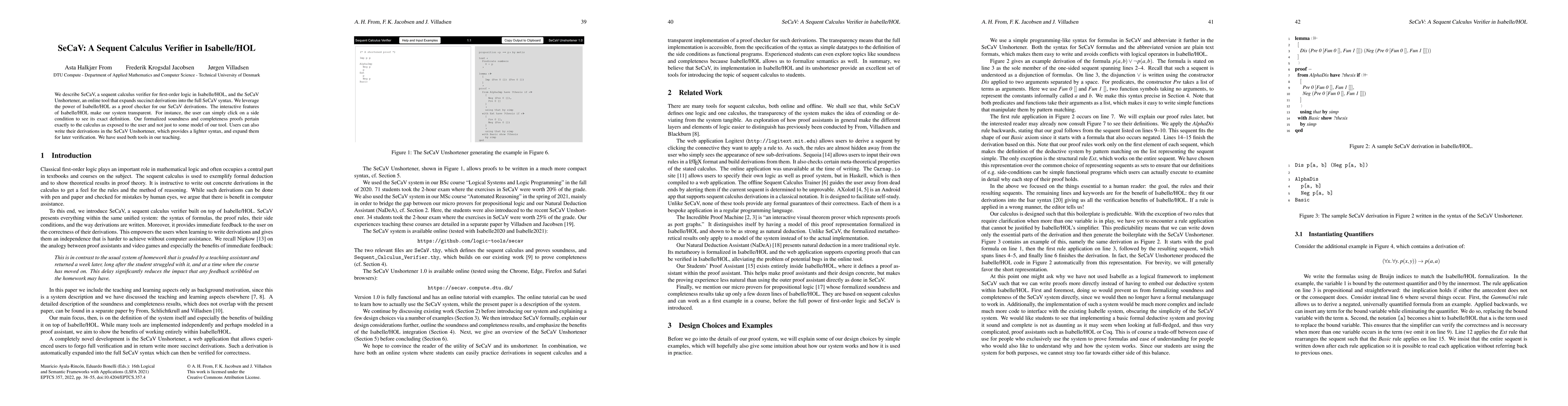 Thumbnail for SeCaV: A Sequent Calculus Verifier in Isabelle/HOL