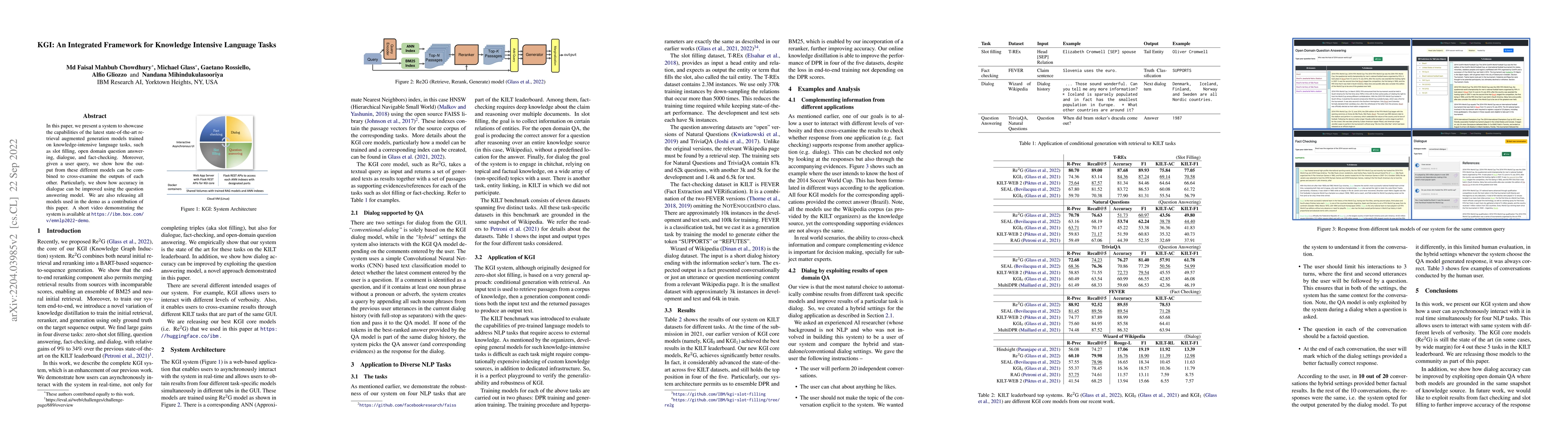Thumbnail for KGI: An Integrated Framework for Knowledge Intensive Language Tasks