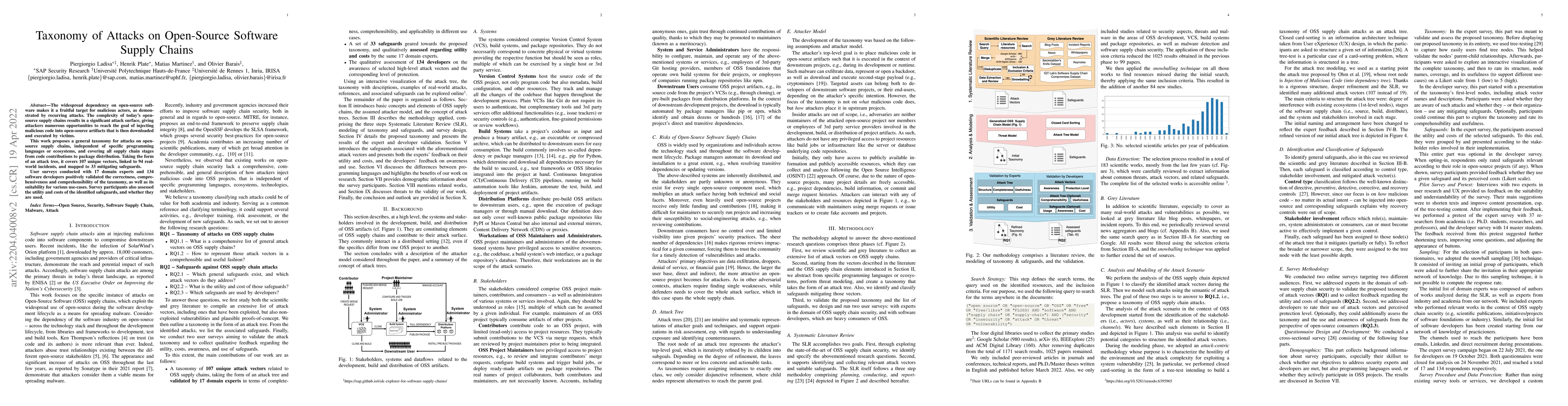 Thumbnail for Taxonomy of Attacks on Open-Source Software Supply Chains