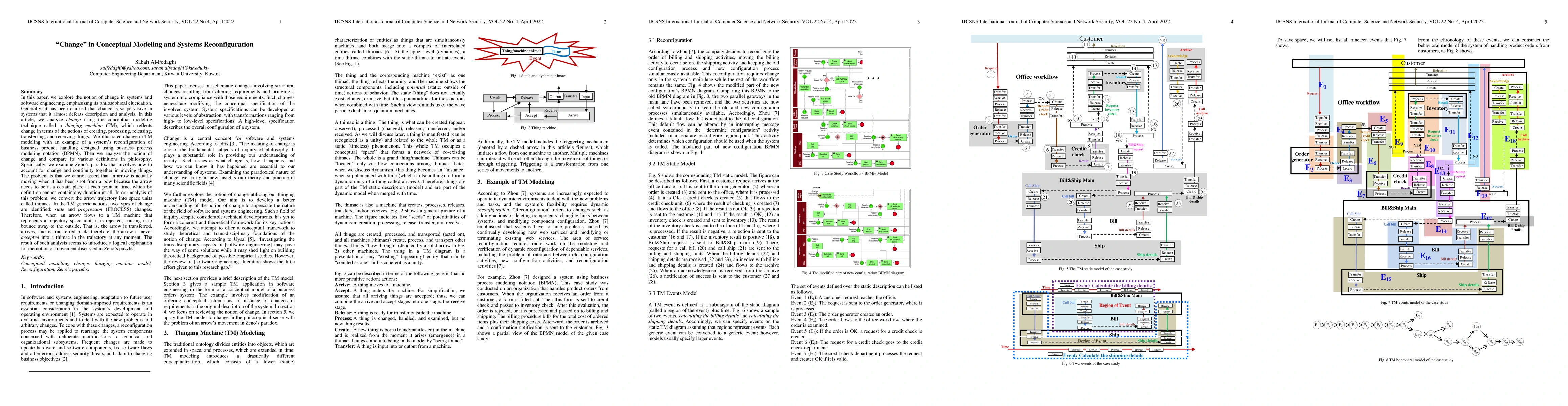 Thumbnail for Change in Conceptual Modeling and Systems Reconfiguration