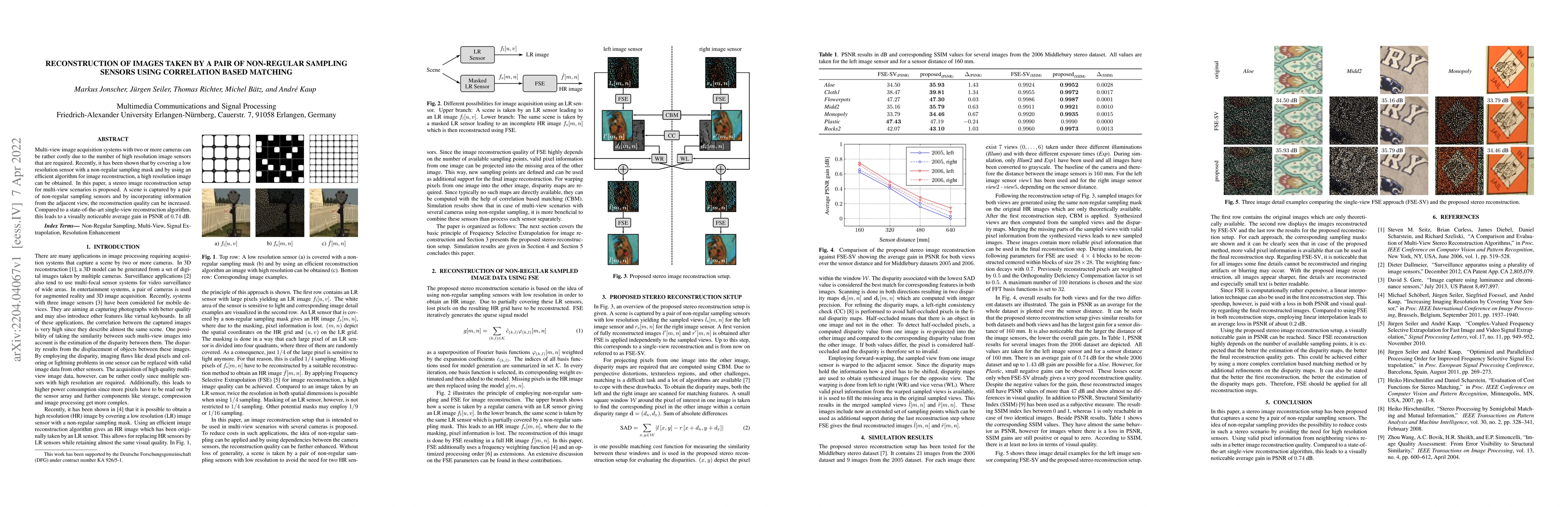 Thumbnail for Reconstruction of images taken by a pair of non-regular sampling sensors
  using correlation based matching