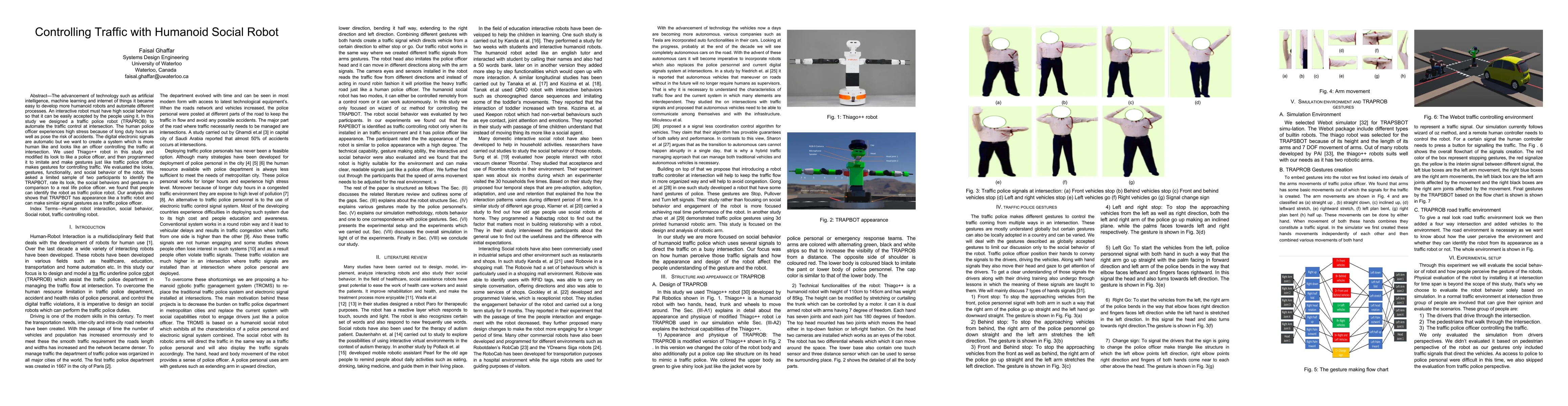Thumbnail for Controlling Traffic with Humanoid Social Robot