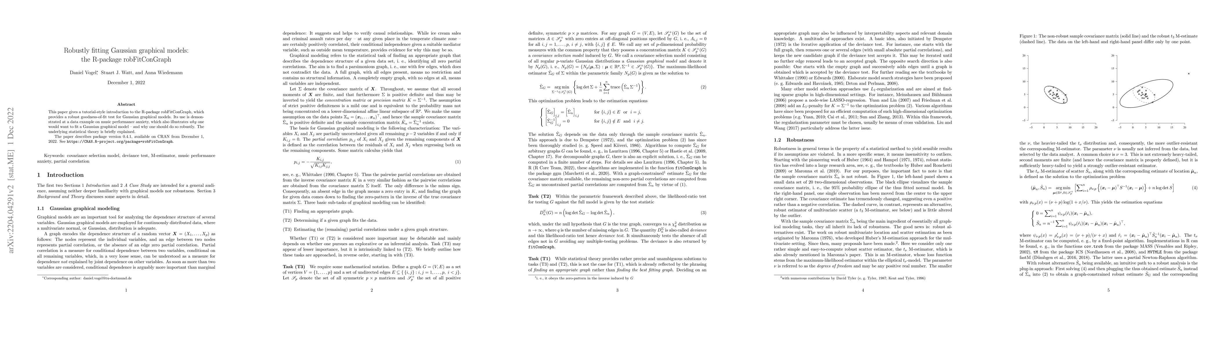 Thumbnail for Robustly fitting Gaussian graphical models: the R-package robFitConGraph