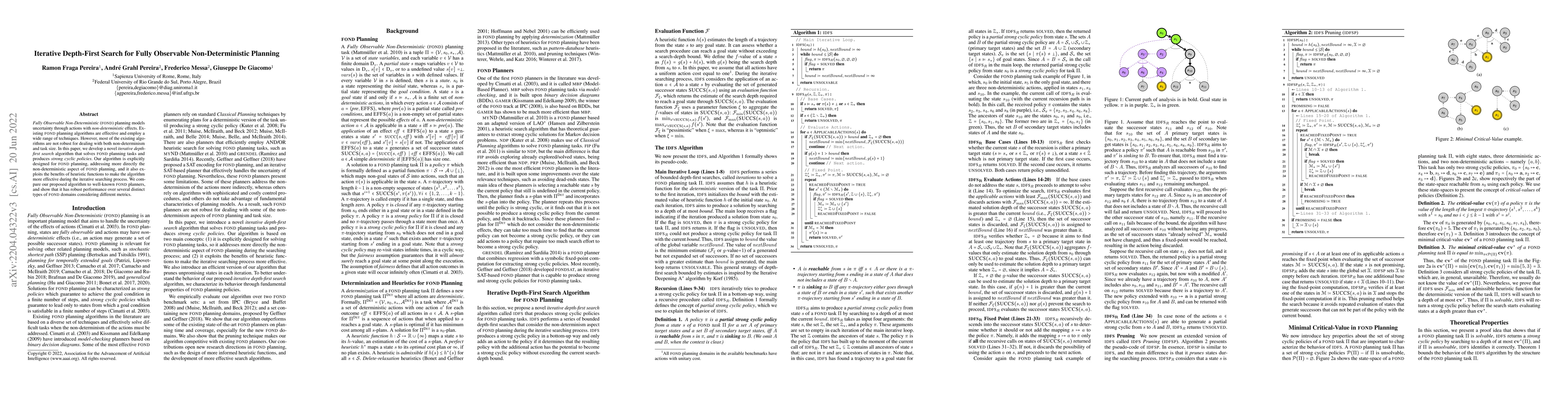 Thumbnail for Iterative Depth-First Search for Fully Observable Non-Deterministic
  Planning