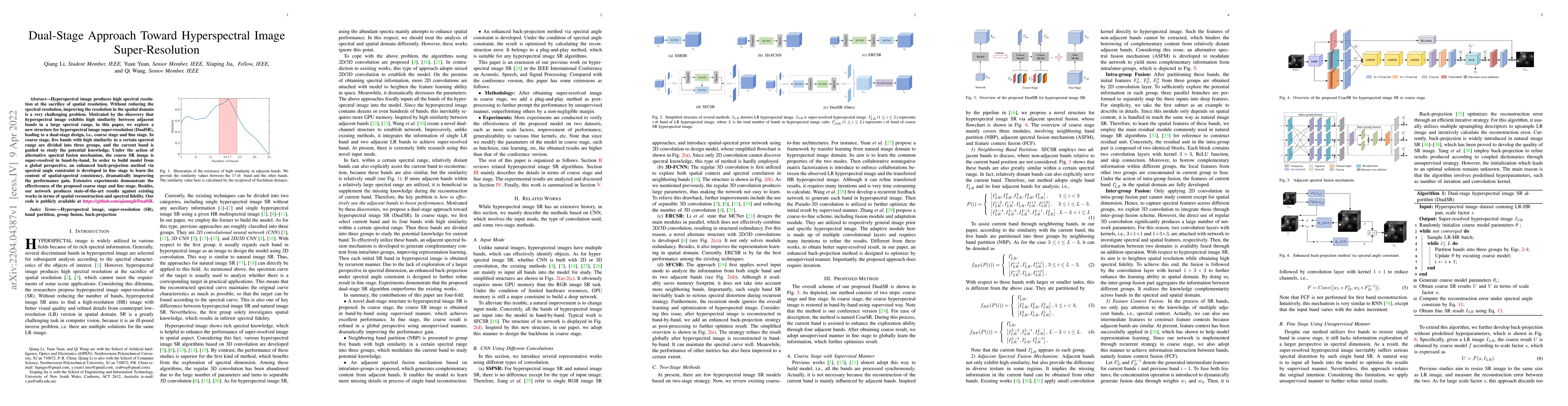 Thumbnail for Dual-Stage Approach Toward Hyperspectral Image Super-Resolution