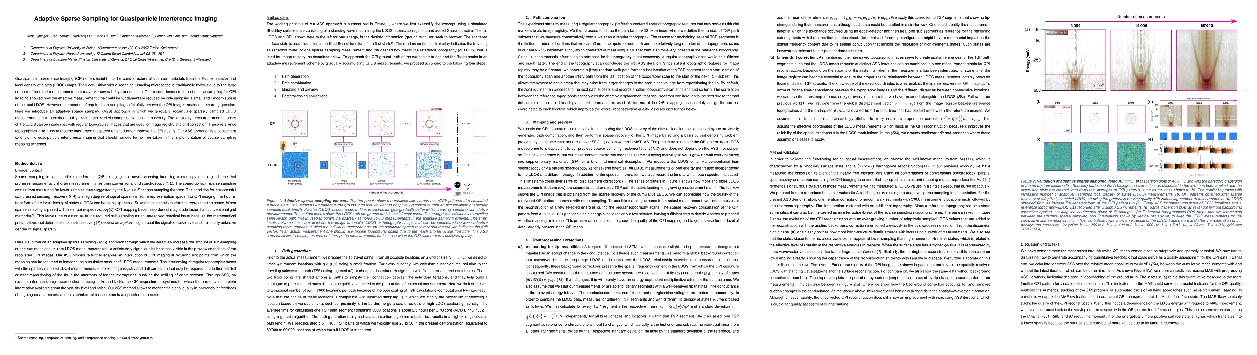 Thumbnail for Adaptive Sparse Sampling for Quasiparticle Interference Imaging