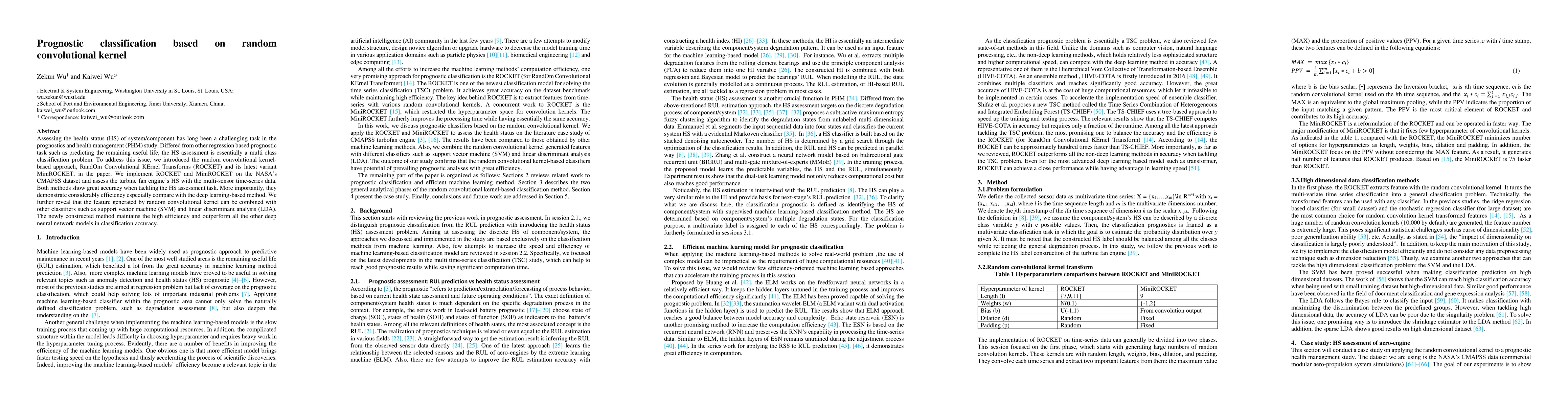 Thumbnail for Prognostic classification based on random convolutional kernel