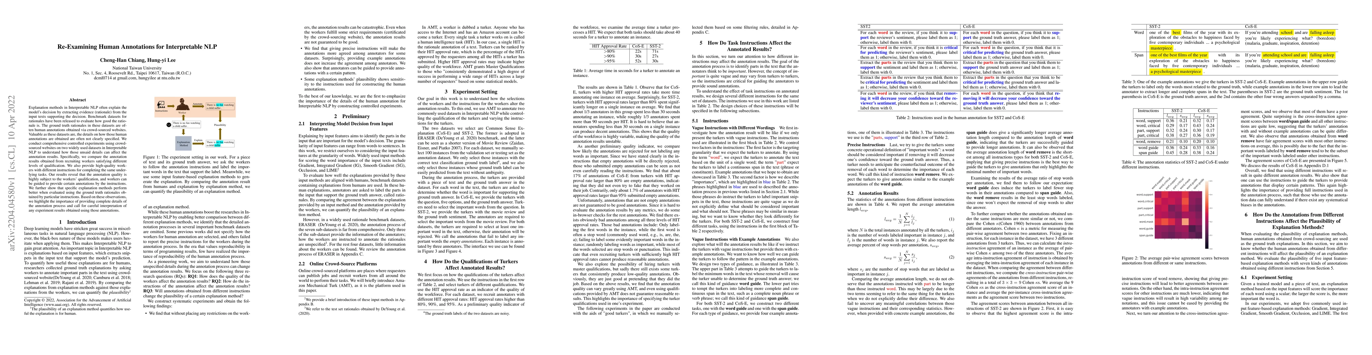 Thumbnail for Re-Examining Human Annotations for Interpretable NLP