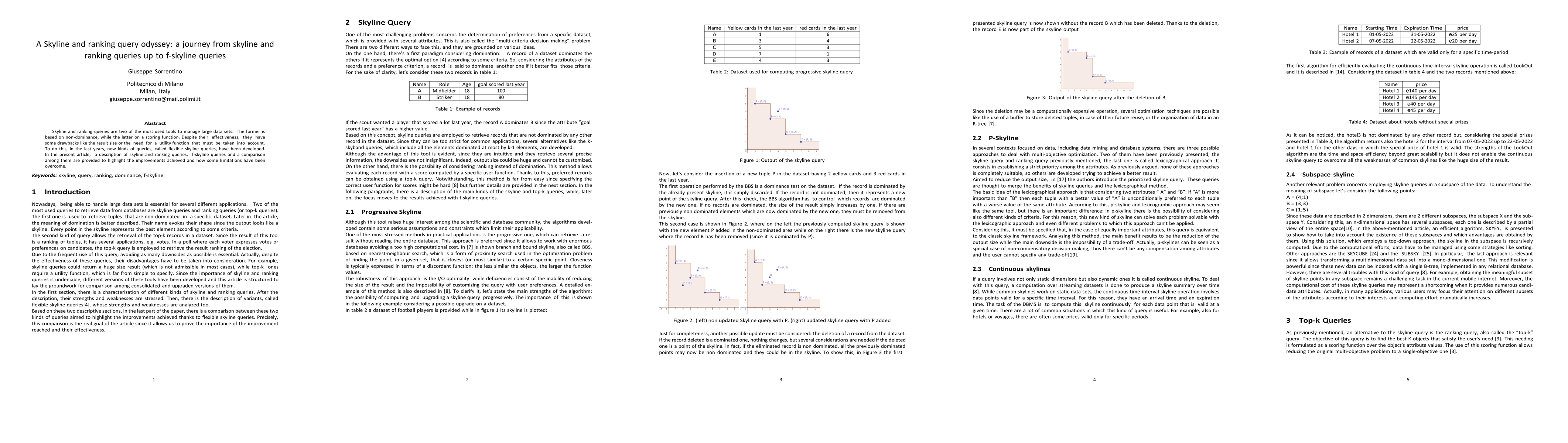 Thumbnail for A Skyline and ranking query odyssey: a journey from skyline and ranking
  queries up to f-skyline queries