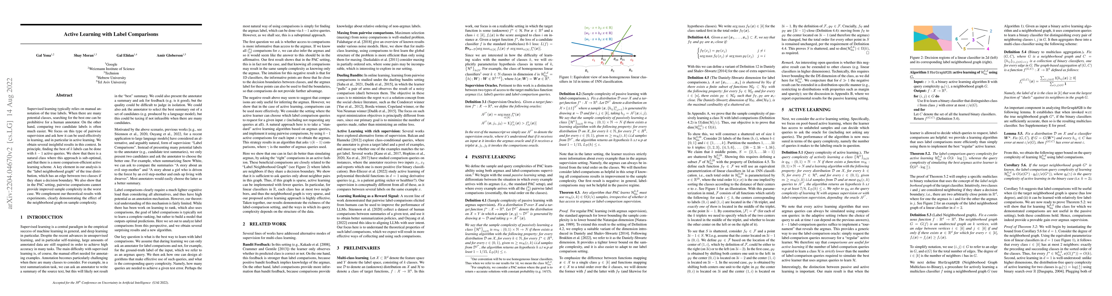 Thumbnail for Active Learning with Label Comparisons