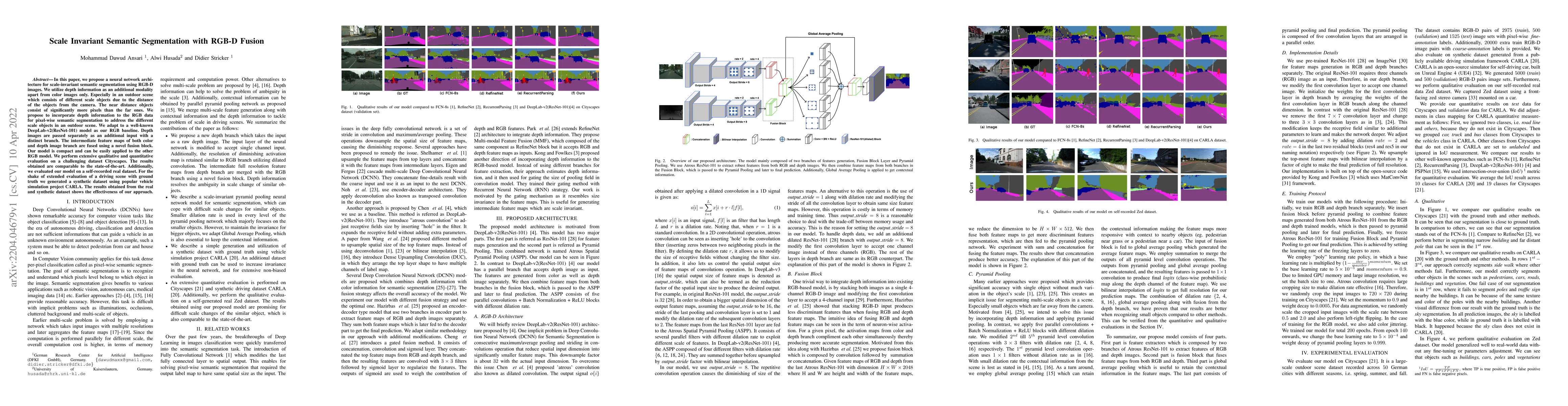 Thumbnail for Scale Invariant Semantic Segmentation with RGB-D Fusion
