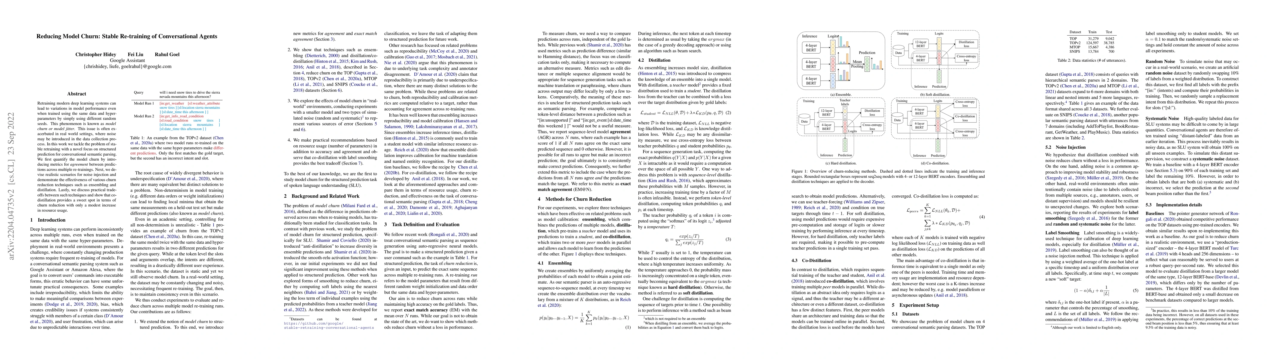 Thumbnail for Reducing Model Jitter: Stable Re-training of Semantic Parsers in
  Production Environments