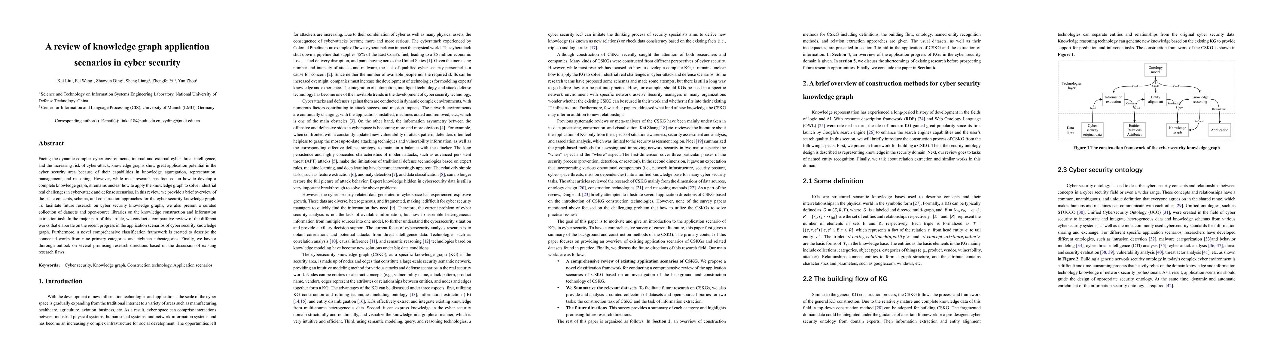 Thumbnail for A review of knowledge graph application scenarios in cyber security