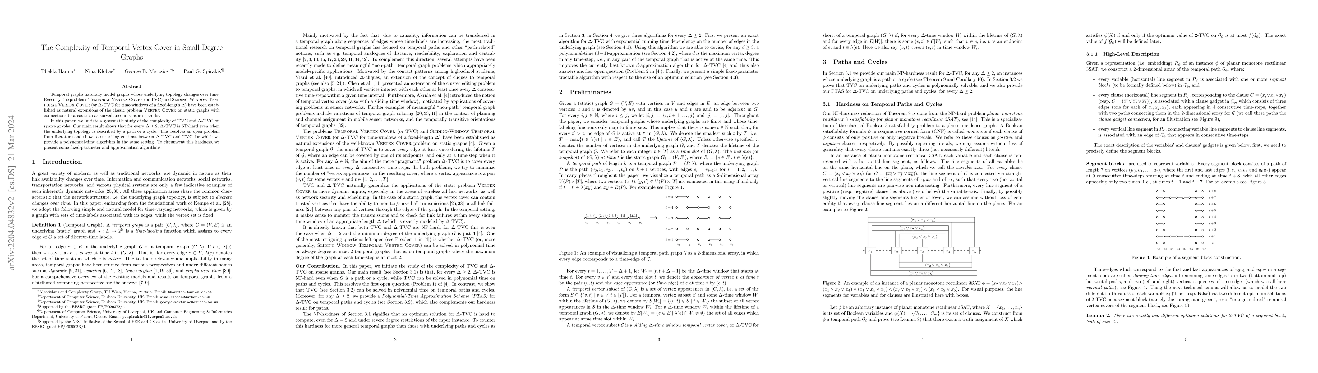 Thumbnail for The Complexity of Temporal Vertex Cover in Small-Degree Graphs