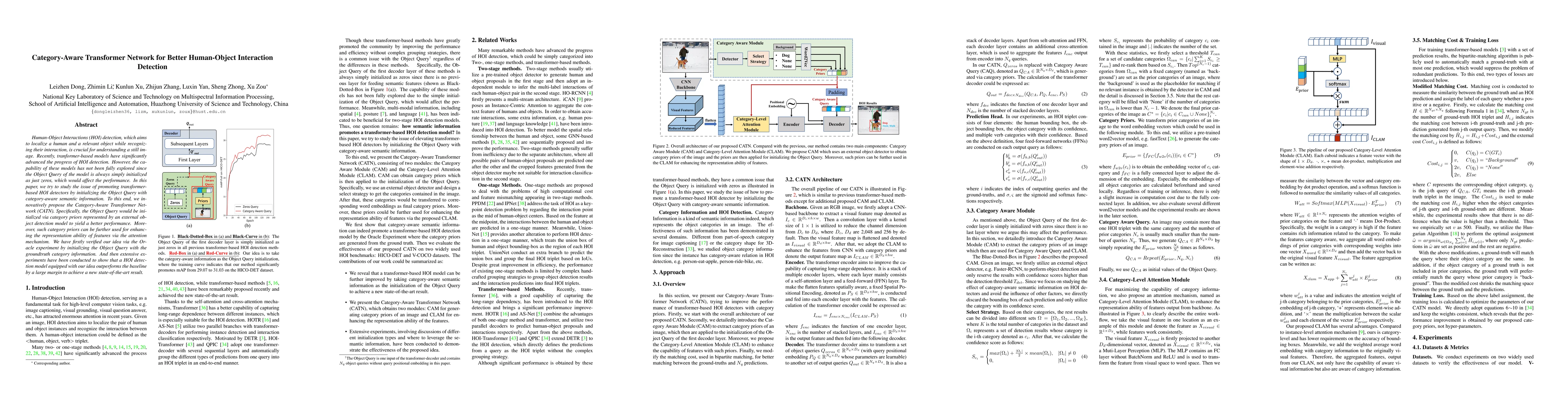 Thumbnail for Category-Aware Transformer Network for Better Human-Object Interaction
  Detection