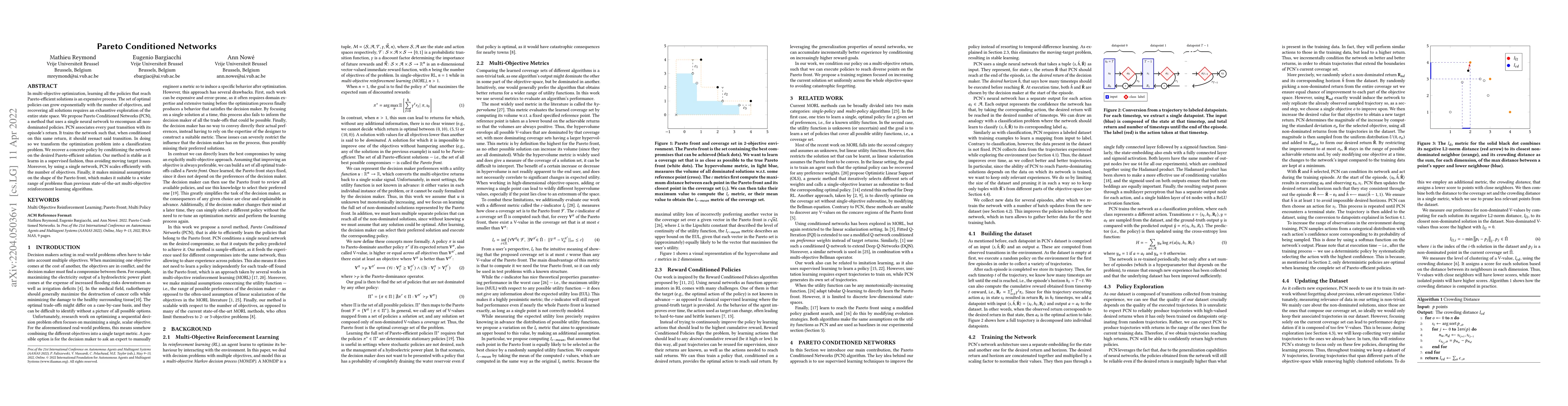 Thumbnail for Pareto Conditioned Networks