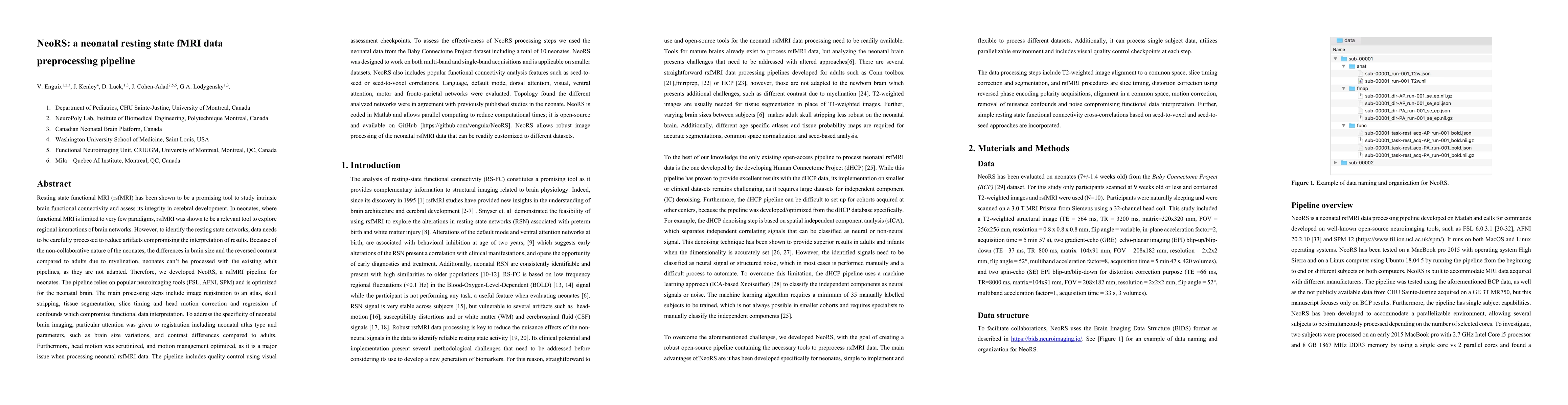 Thumbnail for NeoRS: a neonatal resting state fMRI data preprocessing pipeline