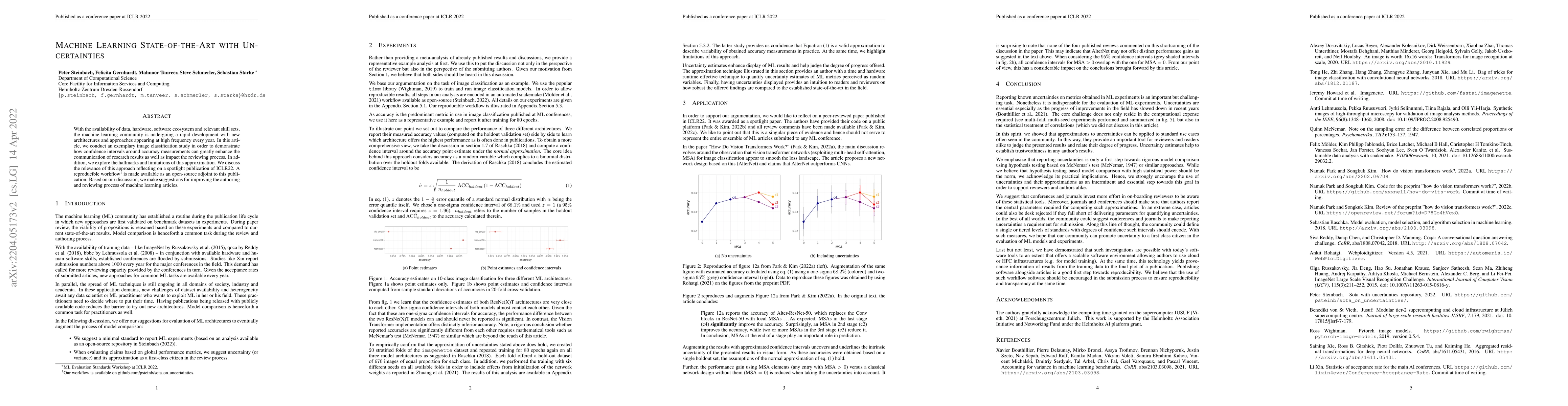 Thumbnail for Machine Learning State-of-the-Art with Uncertainties