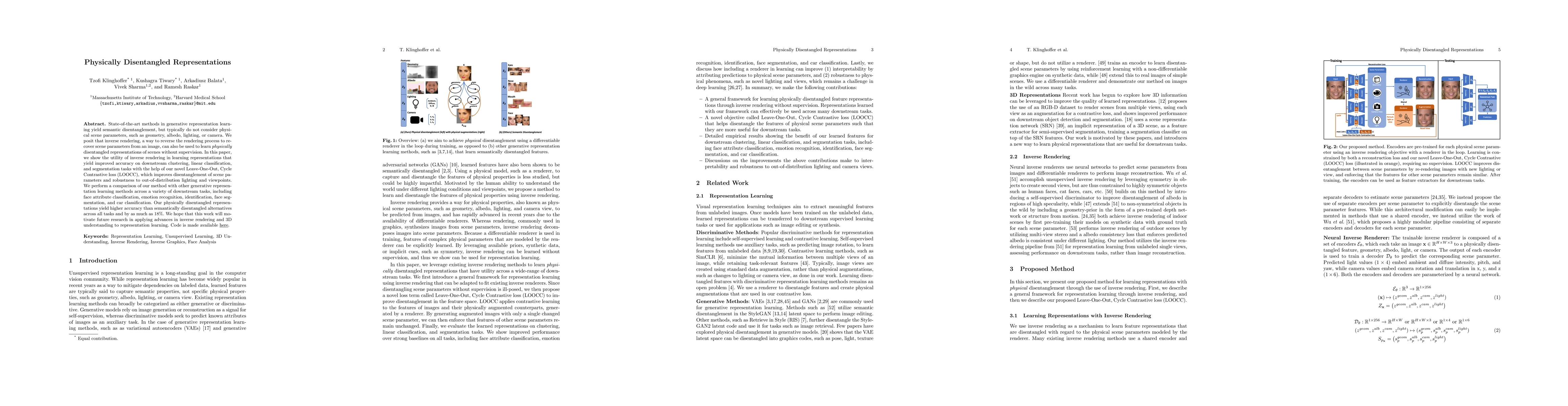 Thumbnail for Physically Disentangled Representations