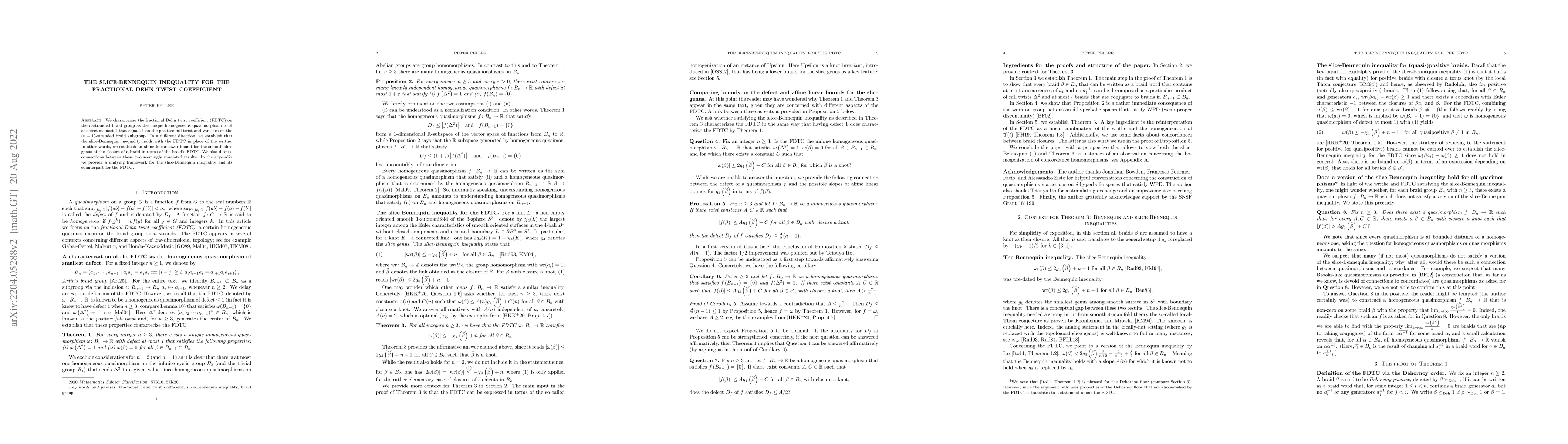 Thumbnail for The slice-Bennequin inequality for the fractional Dehn twist coefficient