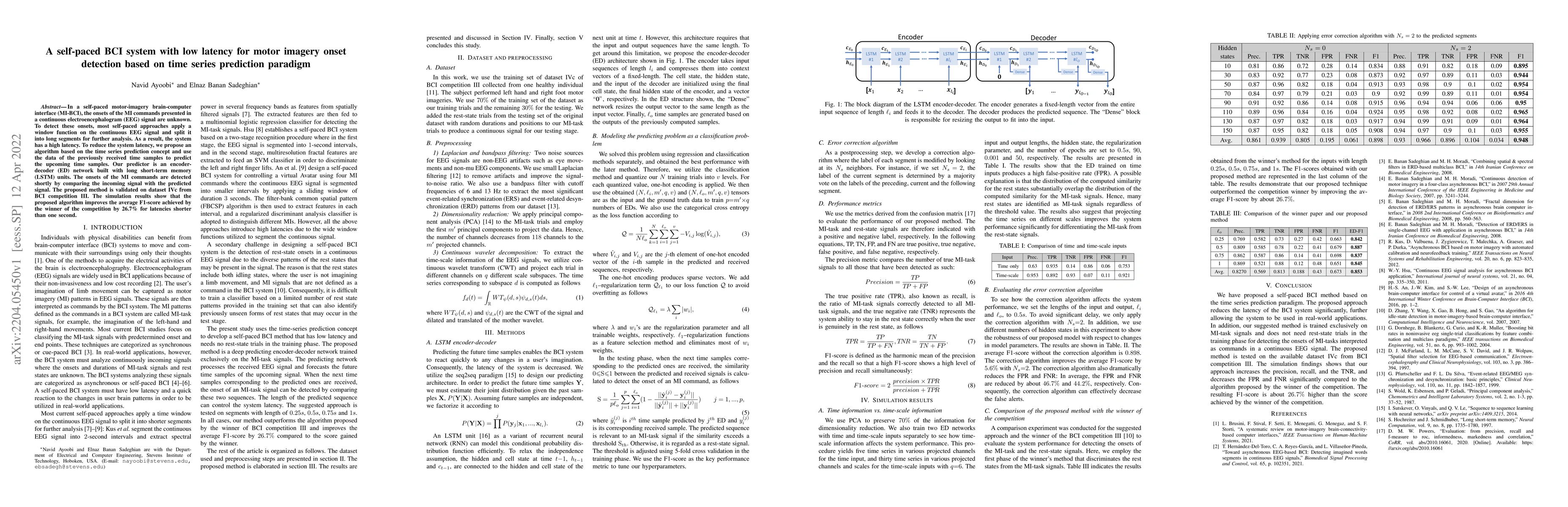 Thumbnail for A self-paced BCI system with low latency for motor imagery onset
  detection based on time series prediction paradigm