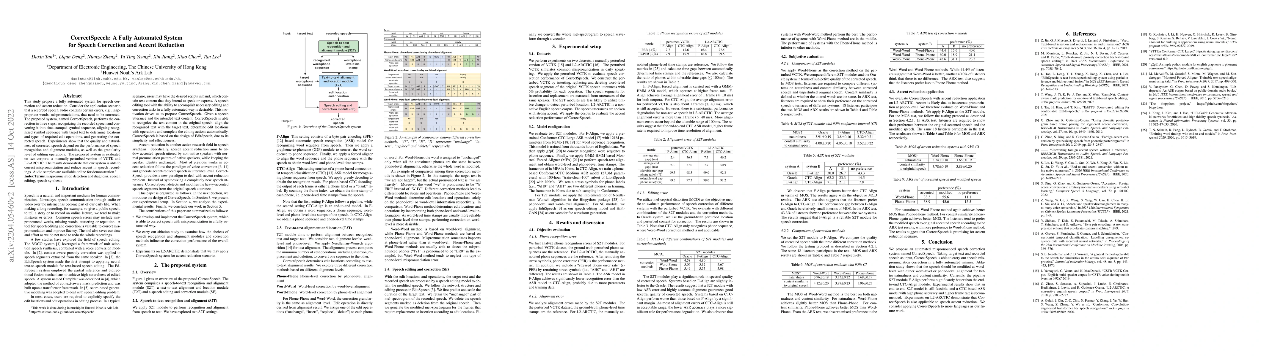 Thumbnail for CorrectSpeech: A Fully Automated System for Speech Correction and Accent
  Reduction