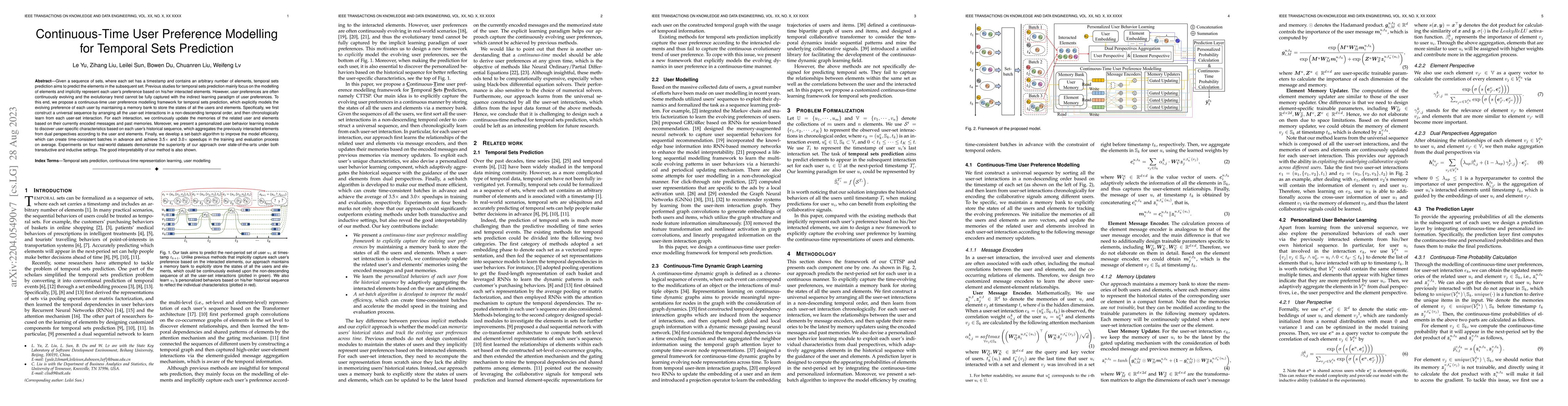 Thumbnail for Continuous-Time User Preference Modelling for Temporal Sets Prediction
