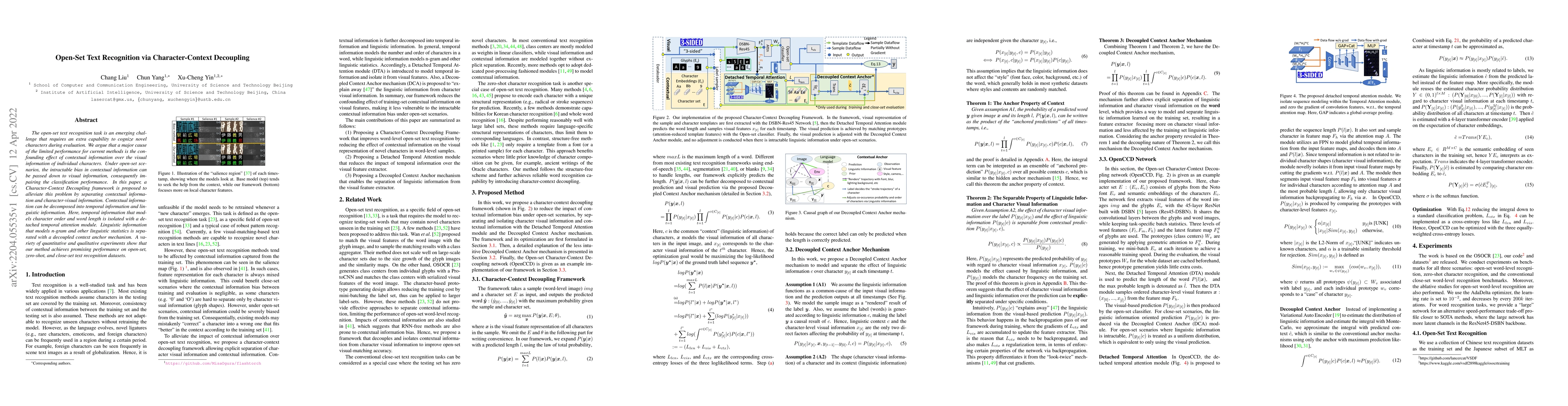 Thumbnail for Open-set Text Recognition via Character-Context Decoupling