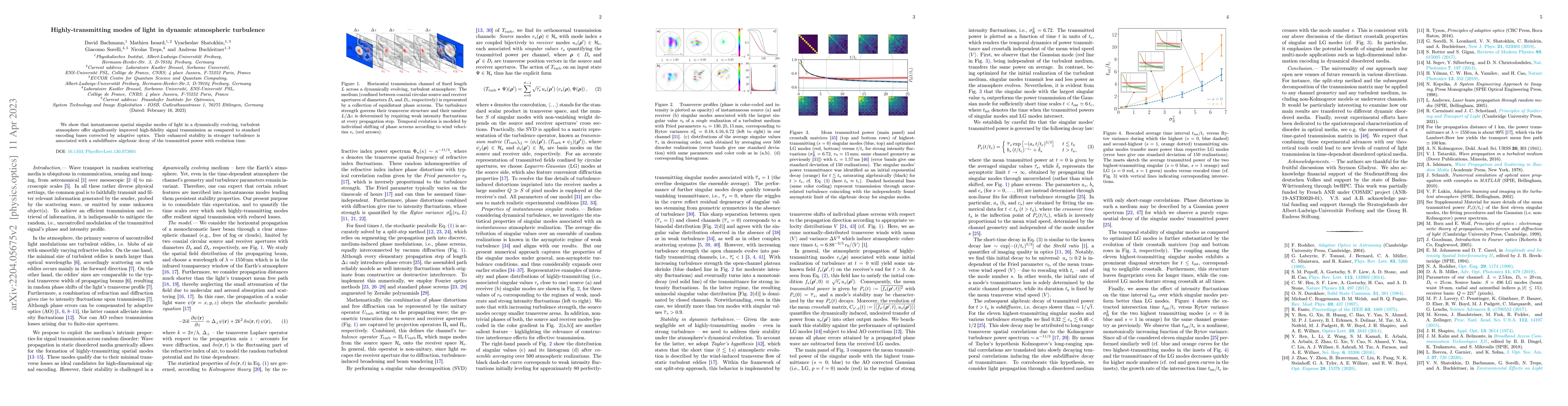 Thumbnail for Highly-transmitting modes of light in dynamic atmospheric turbulence