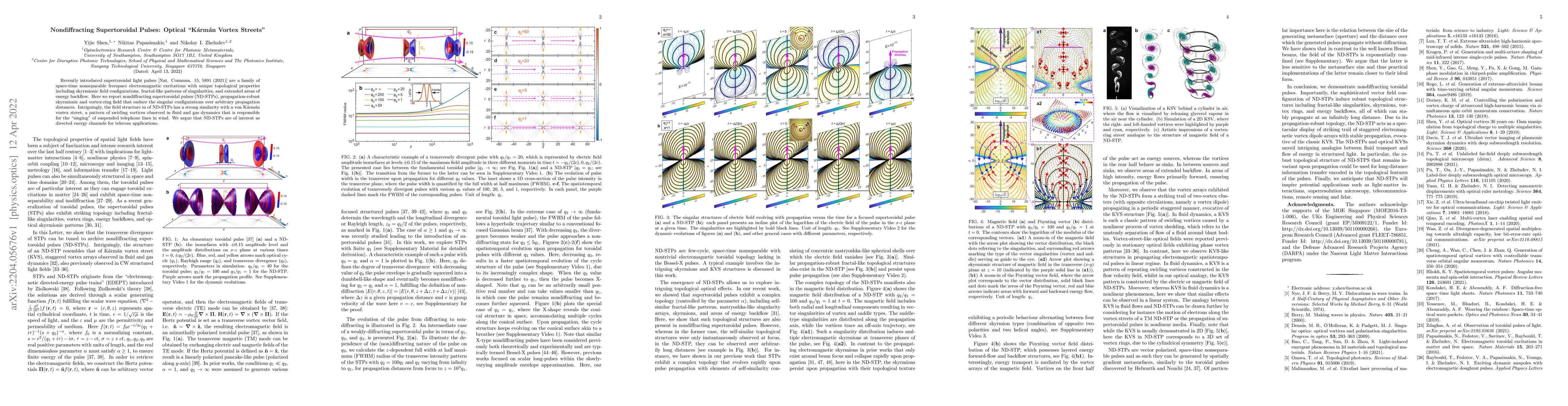Thumbnail for Nondiffracting Supertoroidal Pulses: Optical "K\'arm\'an vortex streets"
