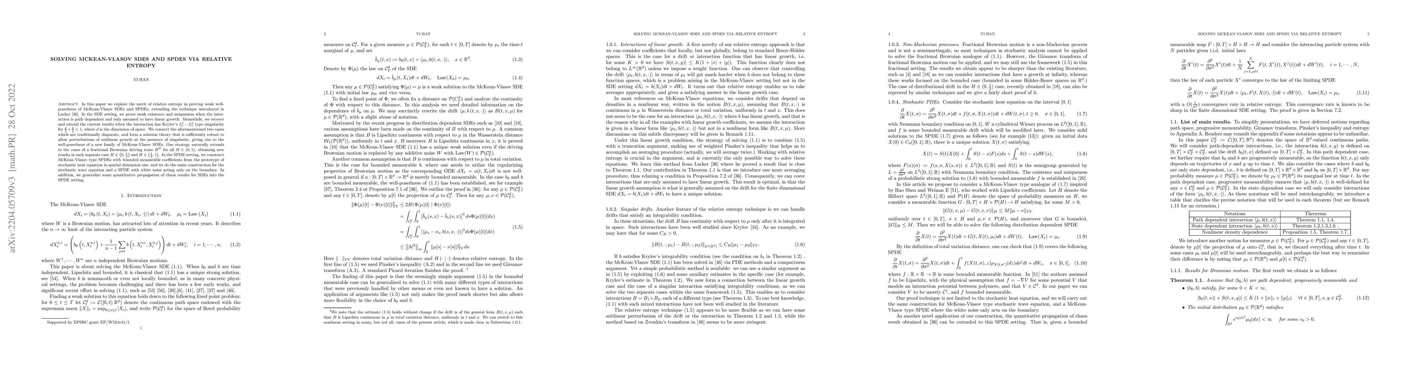 Thumbnail for Solving McKean-Vlasov SDEs via relative entropy