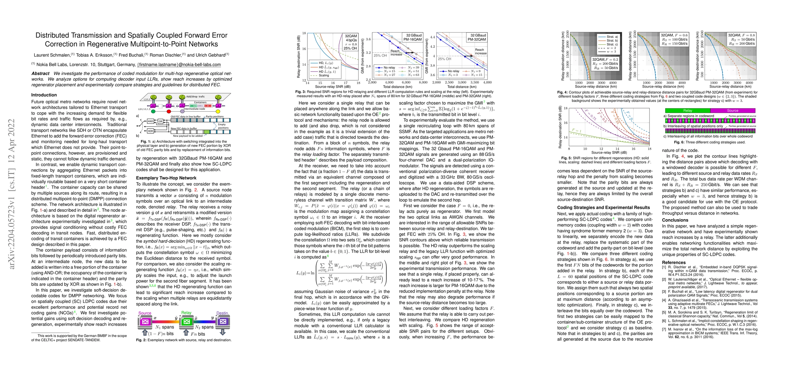 Thumbnail for Distributed Transmission and Spatially Coupled Forward Error Correction
  in Regenerative Multipoint-to-Point Networks