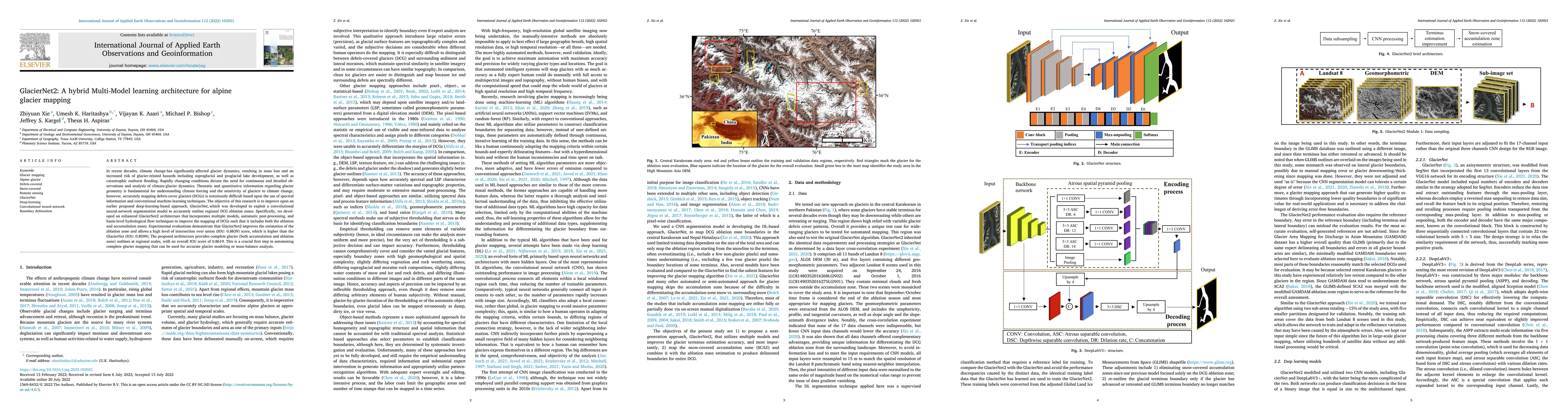Thumbnail for GlacierNet2: A Hybrid Multi-Model Learning Architecture for Alpine
  Glacier Mapping