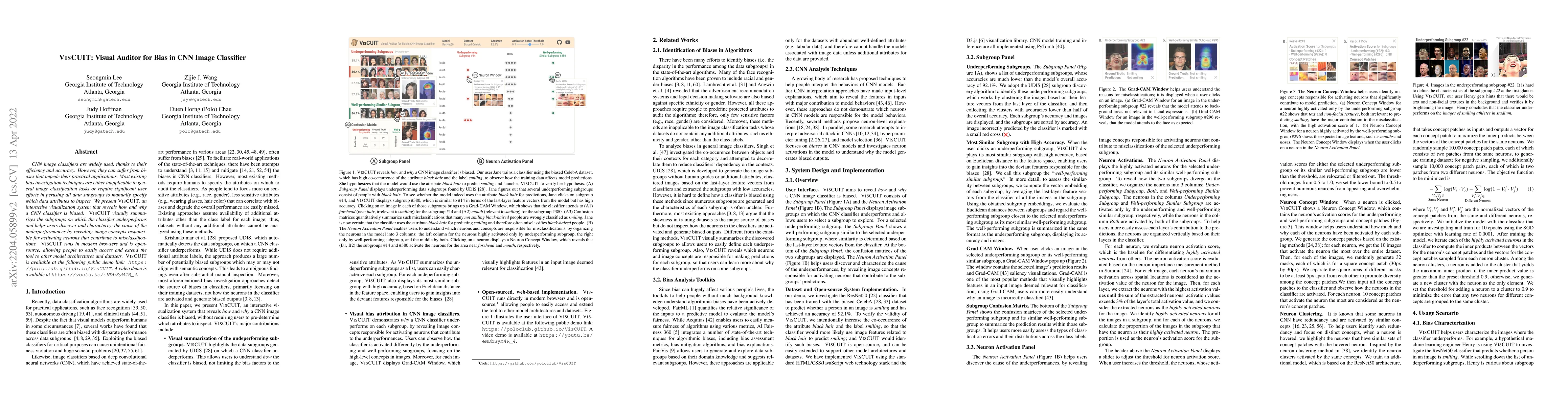Thumbnail for VisCUIT: Visual Auditor for Bias in CNN Image Classifier