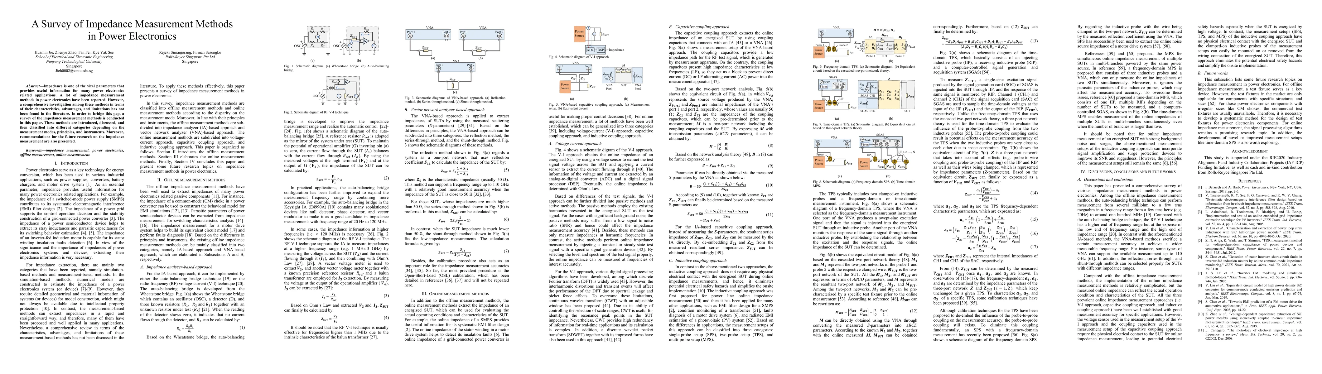 Thumbnail for A Survey of Impedance Measurement Methods in Power Electronics