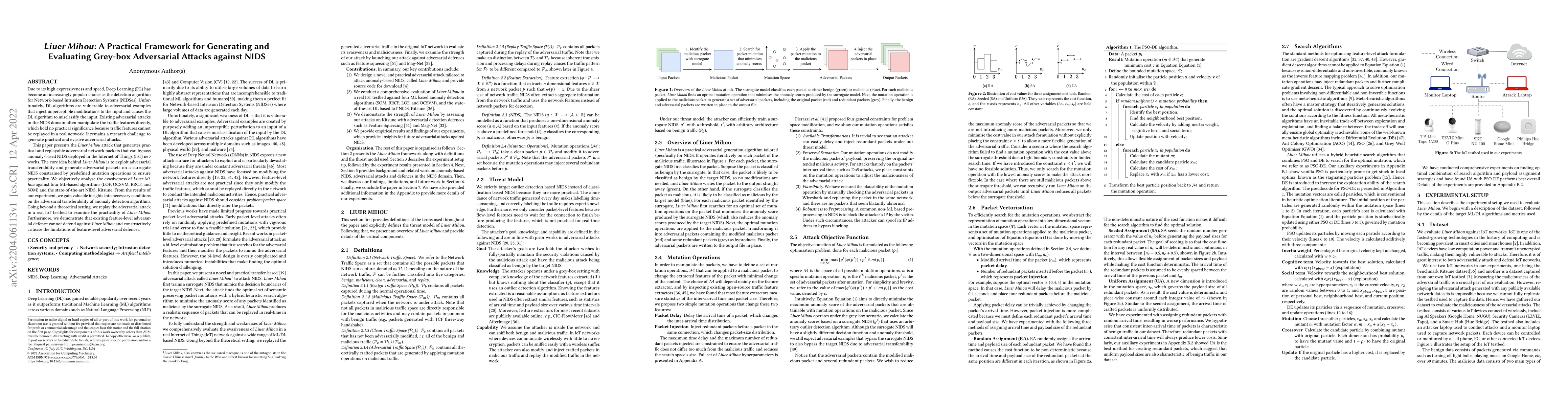 Thumbnail for Liuer Mihou: A Practical Framework for Generating and Evaluating
  Grey-box Adversarial Attacks against NIDS
