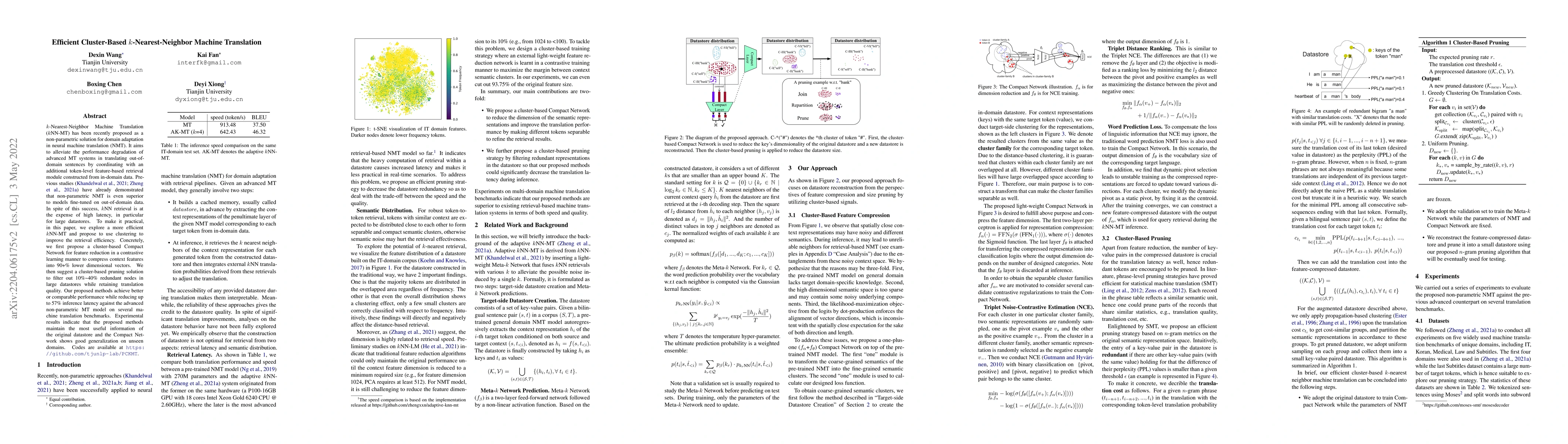 Thumbnail for Efficient Cluster-Based k-Nearest-Neighbor Machine Translation