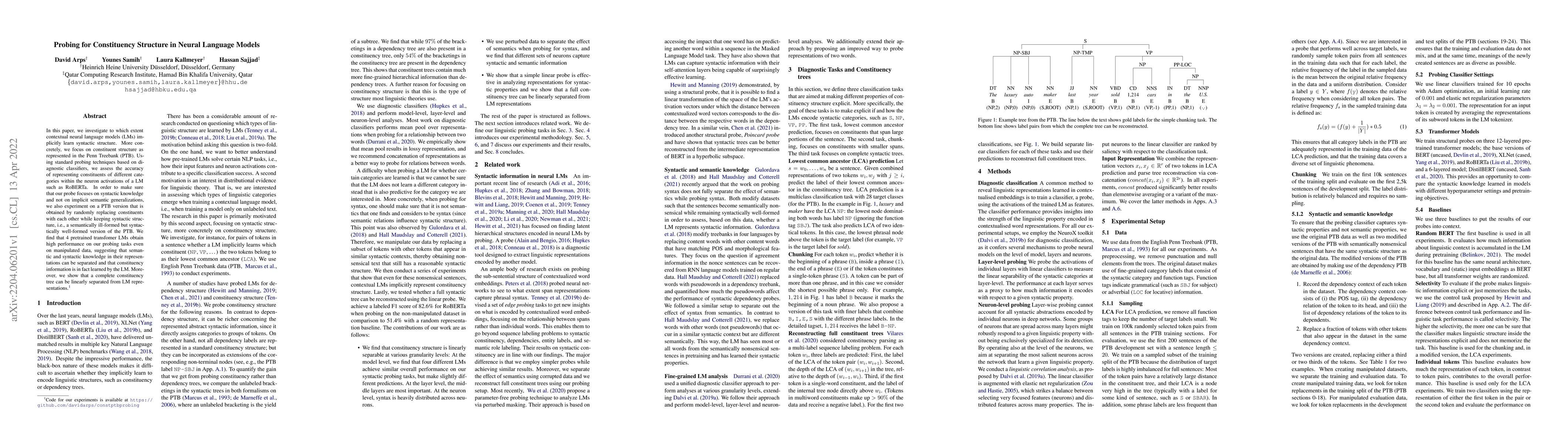 Thumbnail for Probing for Constituency Structure in Neural Language Models