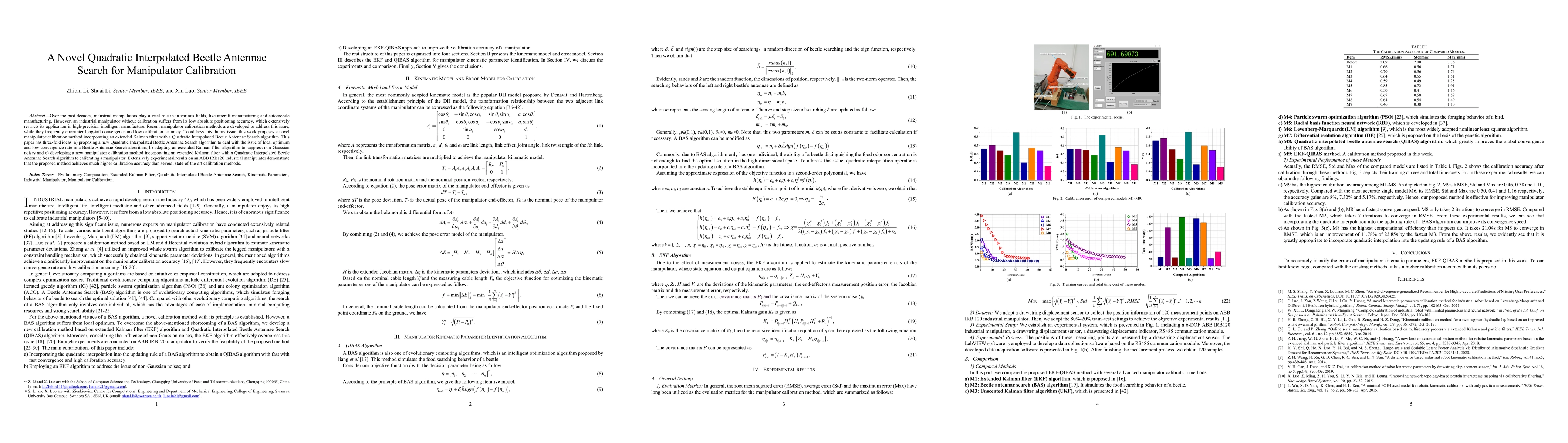 Thumbnail for A Novel Quadratic Interpolated Beetle Antennae Search for Manipulator
  Calibration
