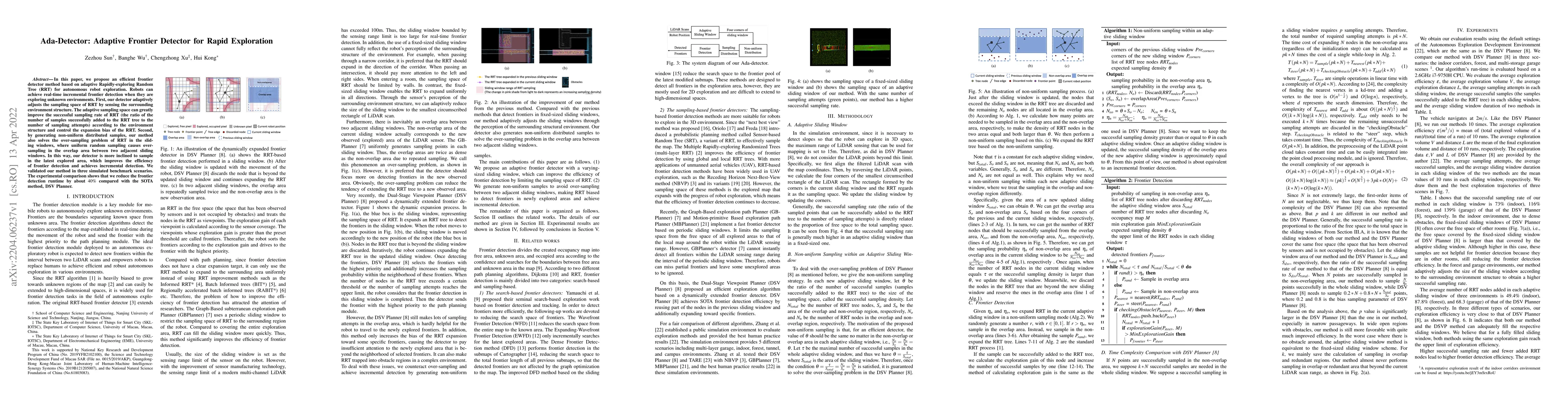 Thumbnail for Ada-Detector: Adaptive Frontier Detector for Rapid Exploration