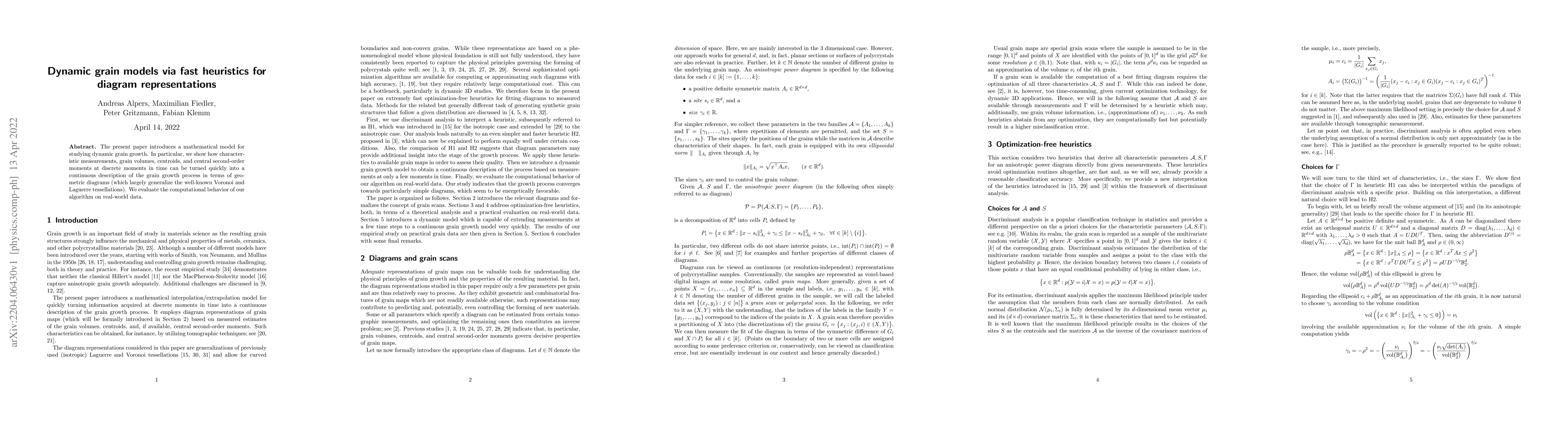Thumbnail for Dynamic grain models via fast heuristics for diagram representations