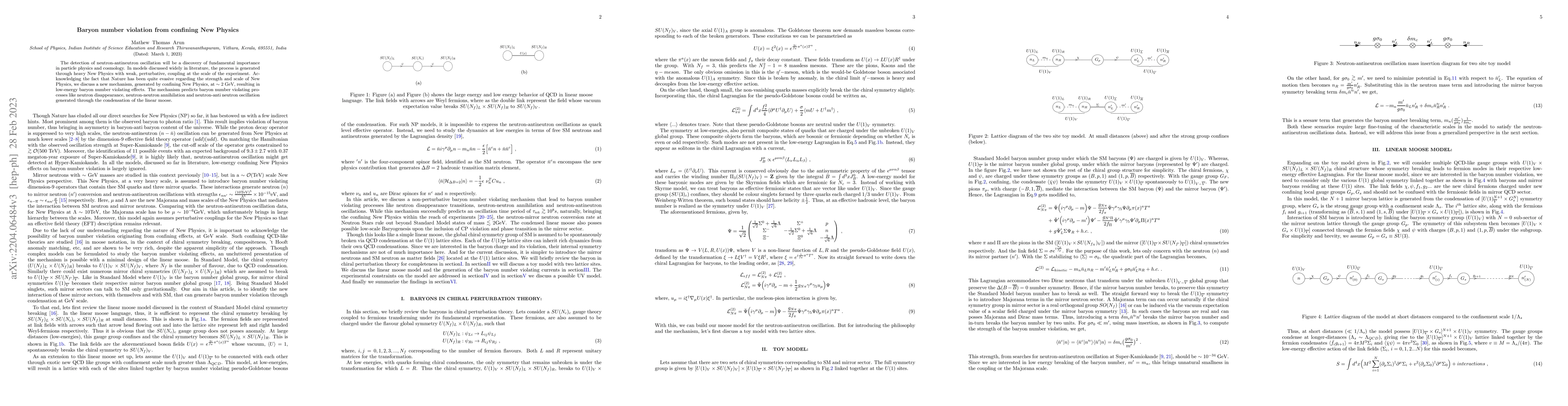 Thumbnail for Baryon number violation from confining New Physics
