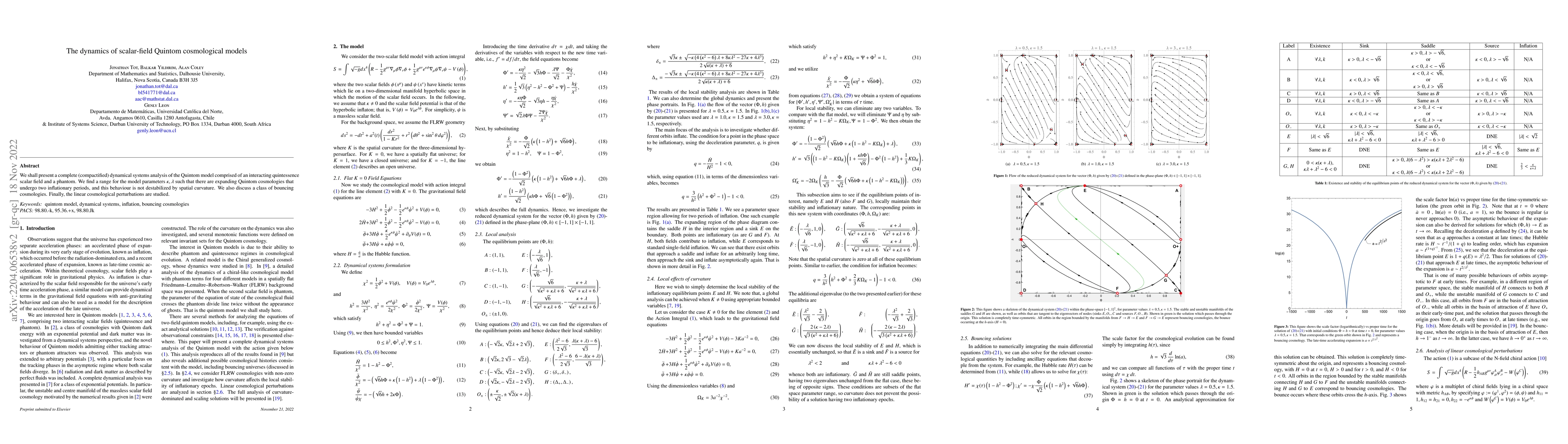 Thumbnail for The dynamics of scalar-field Quintom cosmological models