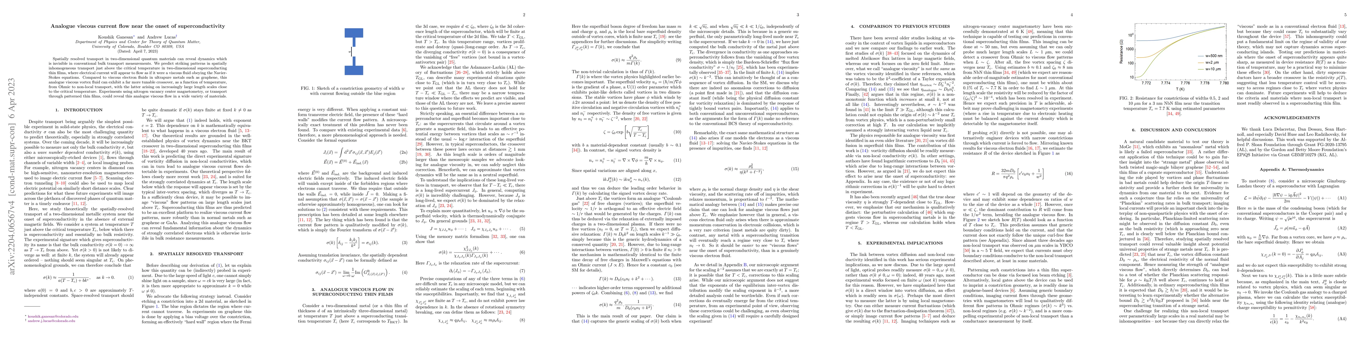 Thumbnail for Analogue viscous current flow near the onset of superconductivity