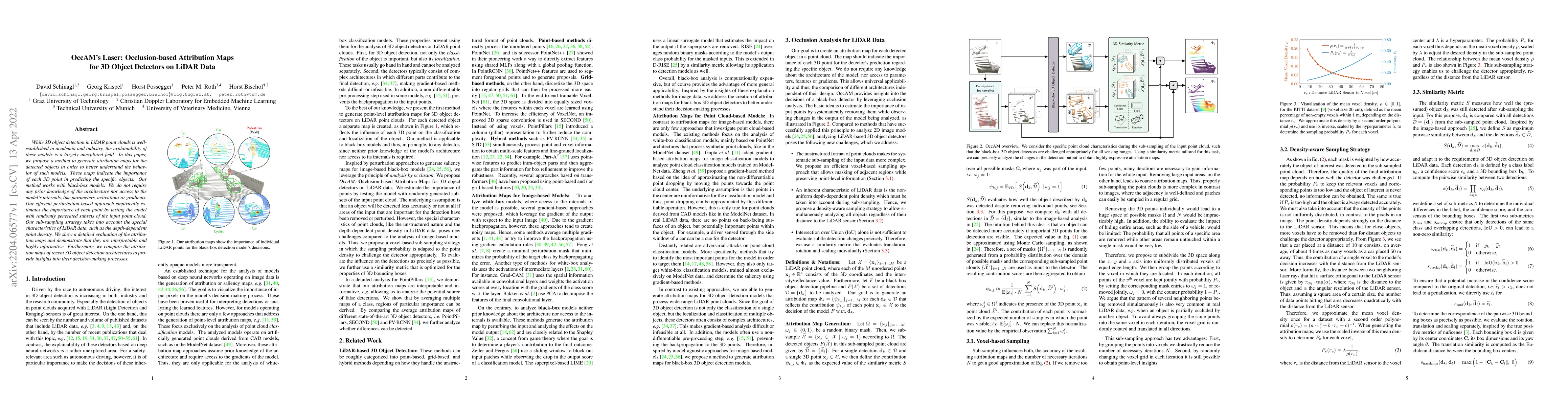 Thumbnail for OccAM's Laser: Occlusion-based Attribution Maps for 3D Object Detectors
  on LiDAR Data