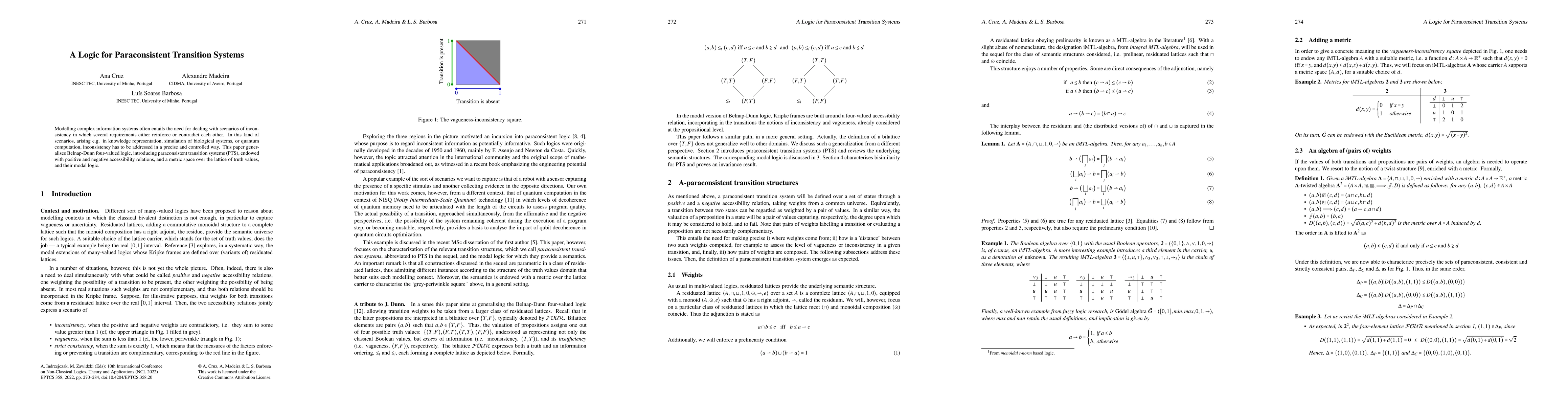 Thumbnail for A Logic for Paraconsistent Transition Systems